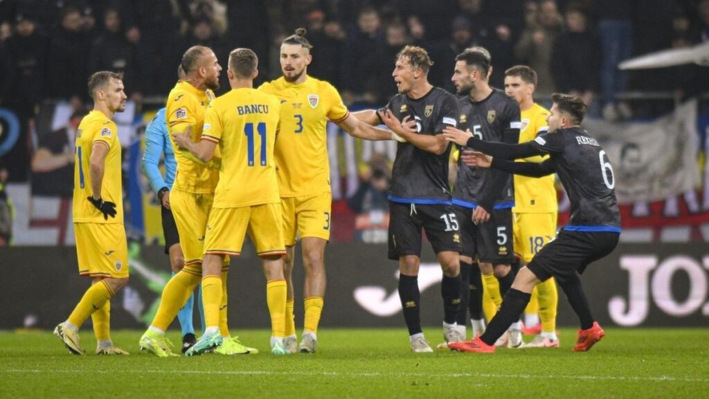 UEFA awards Romania a 3-0 win over Kosovo for the abandoned UNL match