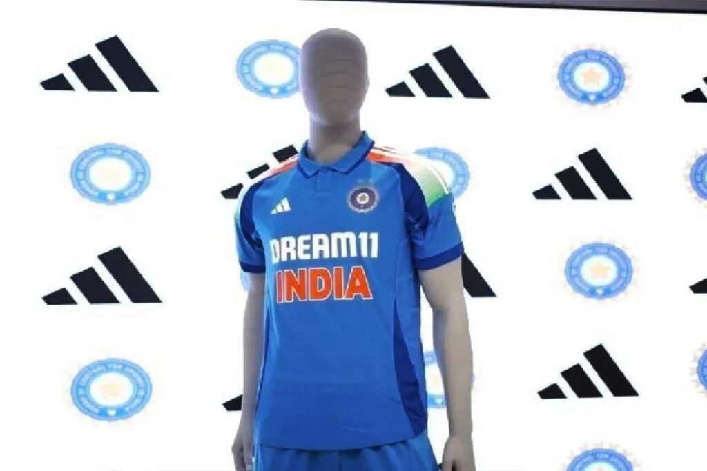 Team India's Brand New ODI Jersey Unveiled By Jay Shah And Harmanpreet Kaur