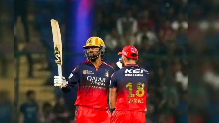 Kohli-Pandya Partnership Leads RCB to Victory, Tops Table