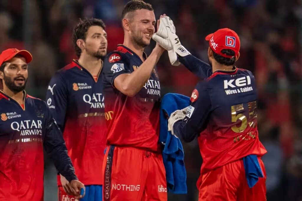 Kohli-Pandya Partnership Leads RCB to Victory, Tops Table