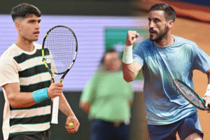 French Open 2025: Damir Dzumhur vs Carlos Alcaraz – Match Preview, Head-to-Head, and Prediction