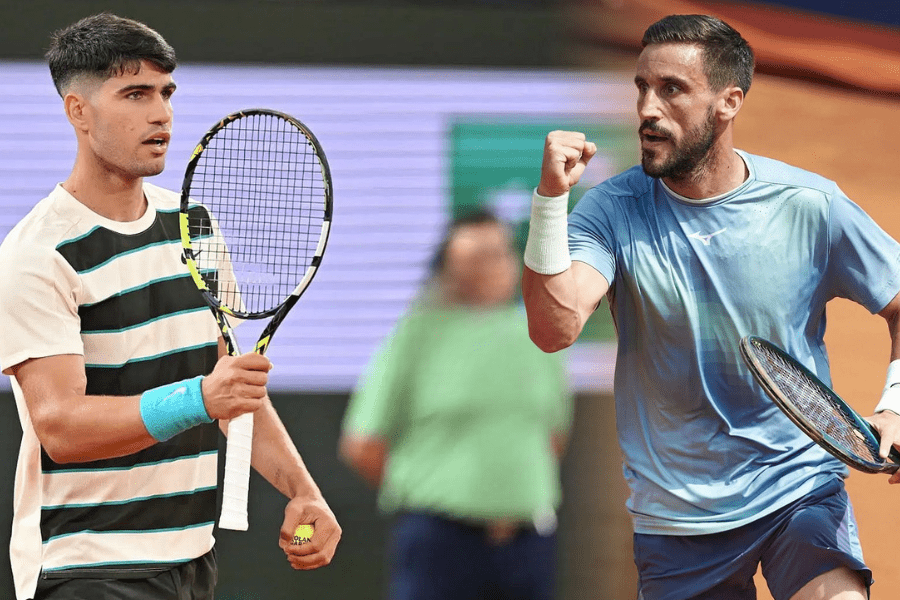 French Open 2025: Damir Dzumhur vs Carlos Alcaraz – Match Preview, Head-to-Head, and Prediction