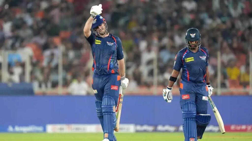 Mitch Marsh 117 Ends Gujarat’s Top-Two Hopes