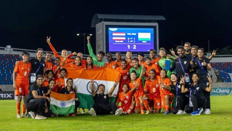 India Shocks Thailand to Secure AFC Women's Asian Cup Spot After 22-Year Wait