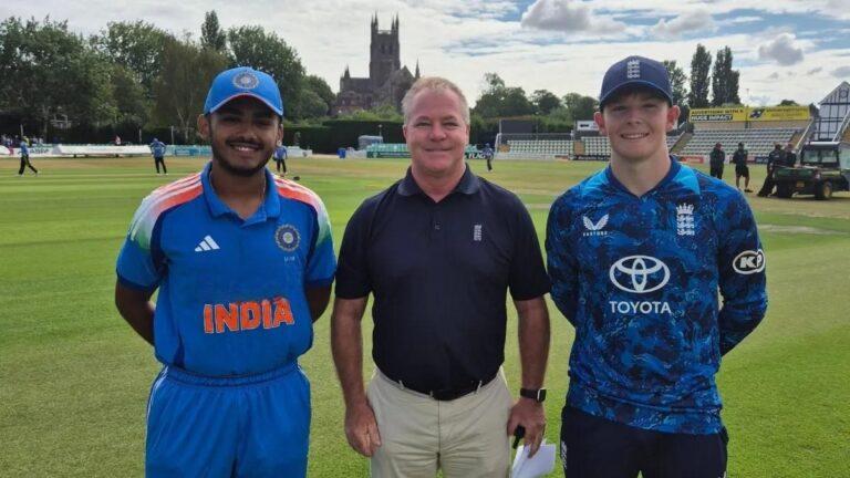 ENG U19 Beat IND by 7 Wickets in 5th Youth ODI